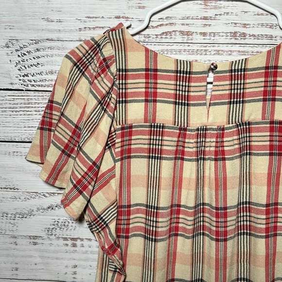 Maeve Priscilla Plaid Flutter Sleeve
Top from Anthropologie Small - Picture 13 of 16